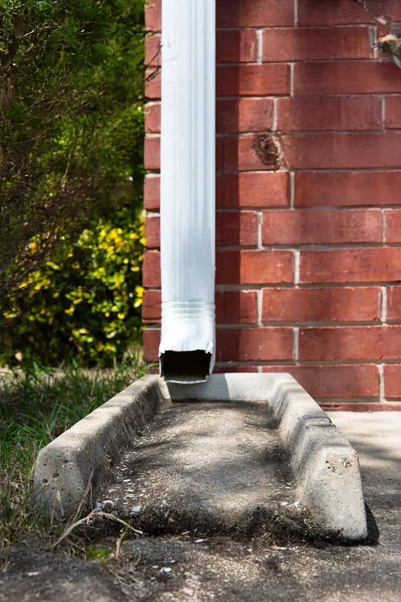Gutter Downspout Water Diverter.